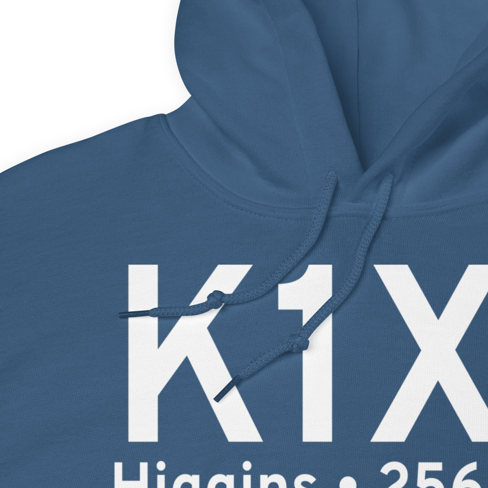 Higgins-Lipscomb County Airport (K1X1) ICAO Hoodie Sweatshirt 