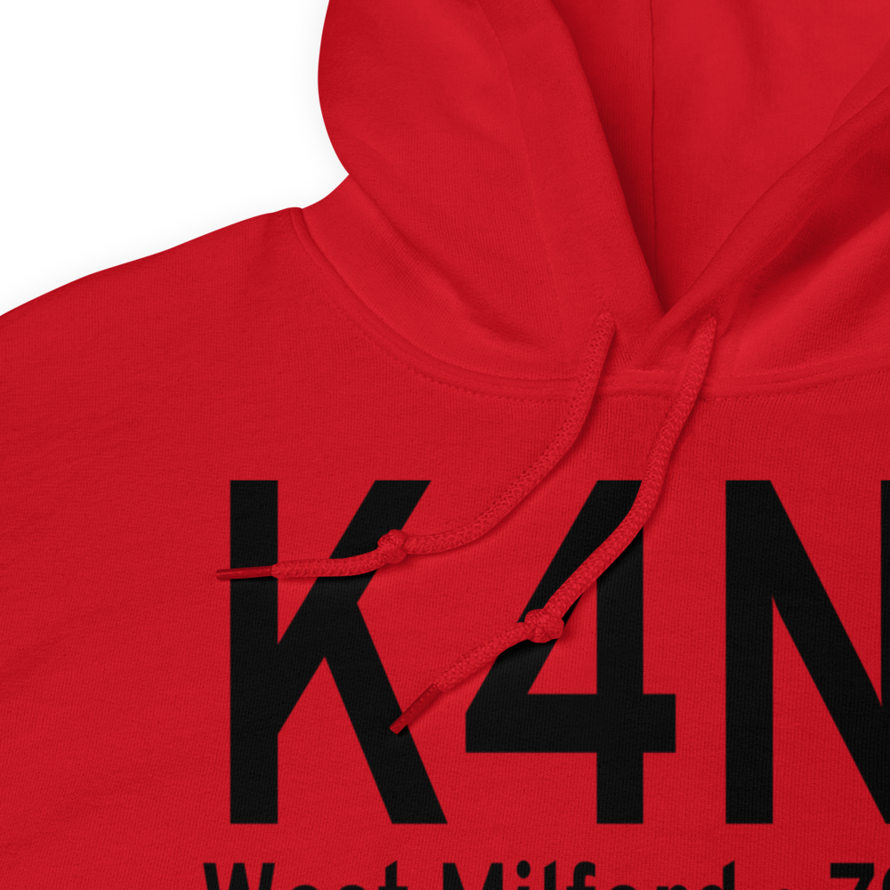 Greenwood Lake Airport (K4N1) ICAO Hoodie Sweatshirt 