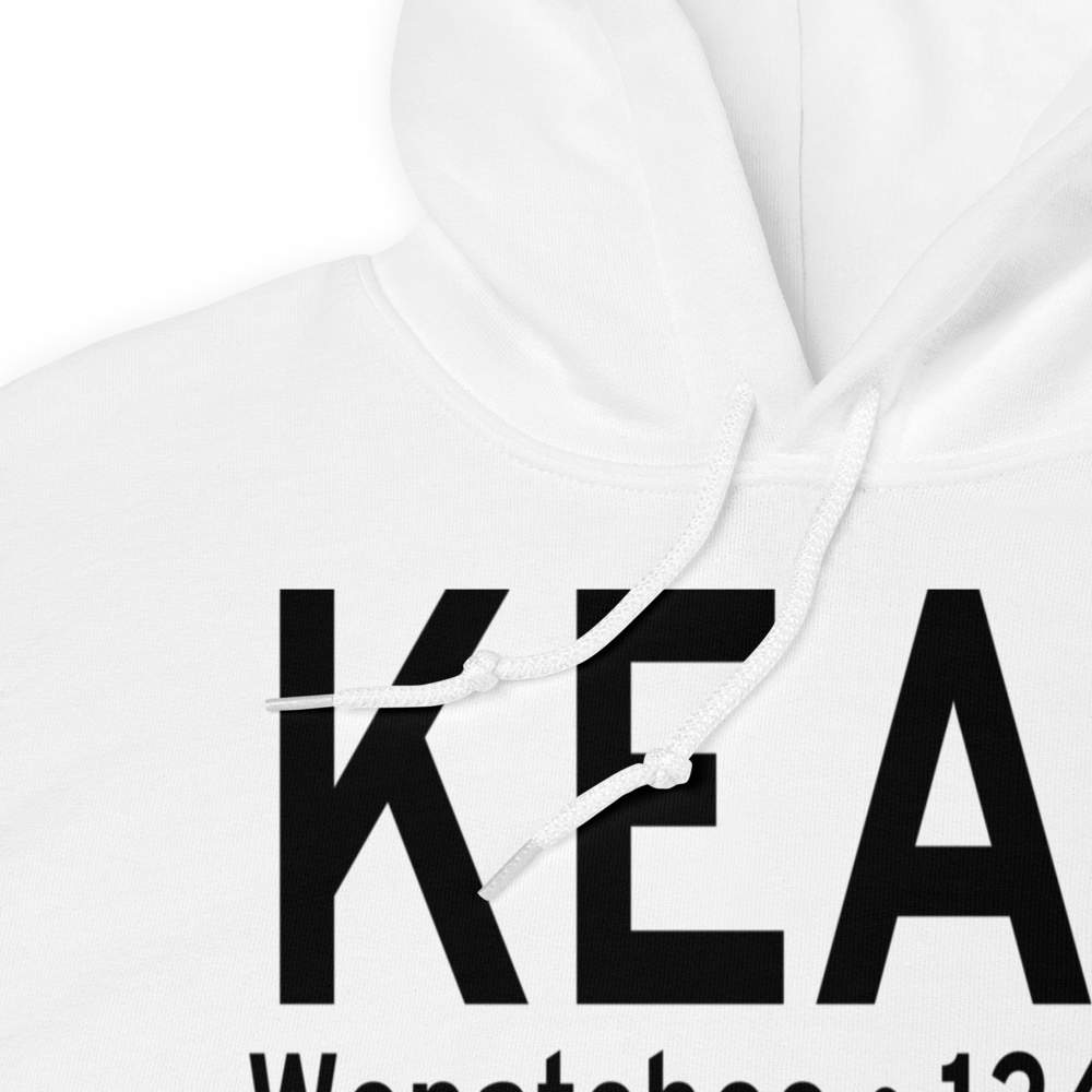 Pangborn Memorial Airport (KEAT) ICAO Hoodie Sweatshirt 