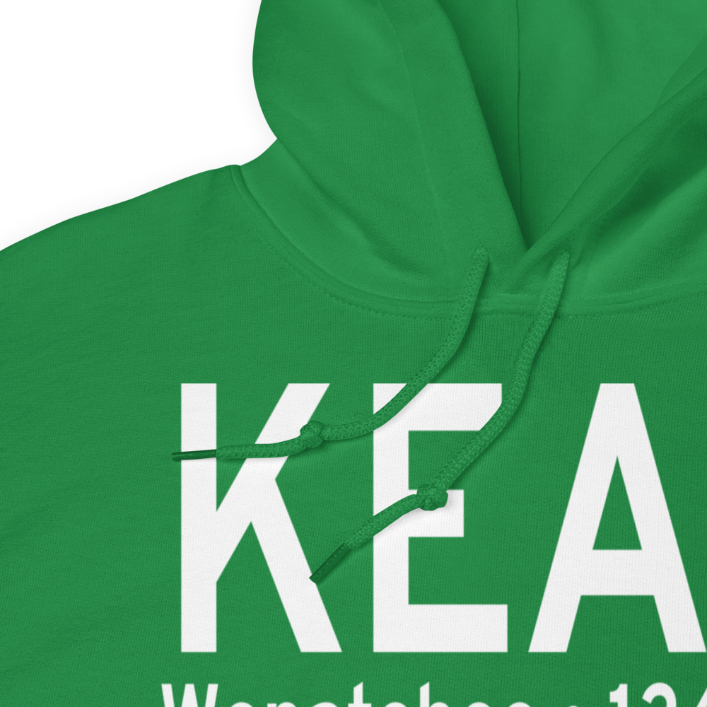 Pangborn Memorial Airport (KEAT) ICAO Hoodie Sweatshirt 