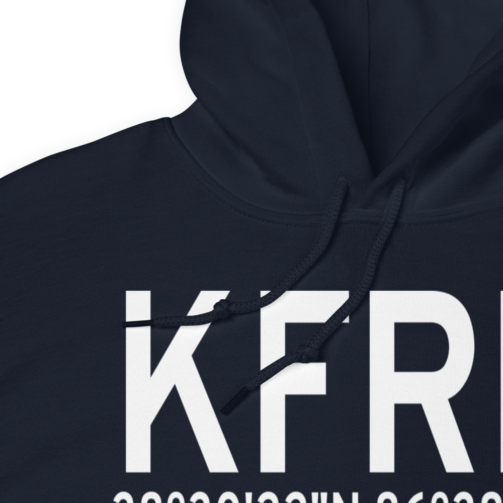 French Lick Municipal Airport (KFRH) ICAO Hoodie Sweatshirt 