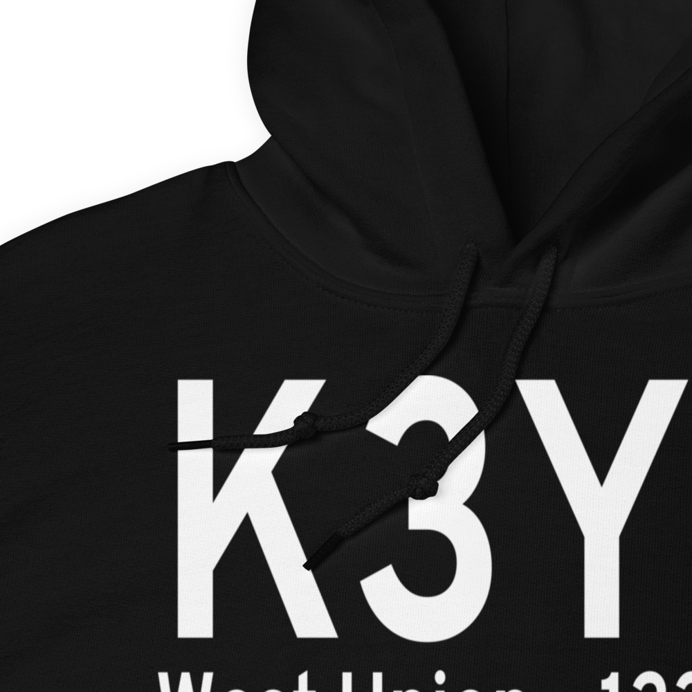 George L Scott Municipal Airport (K3Y2) ICAO Hoodie Sweatshirt 