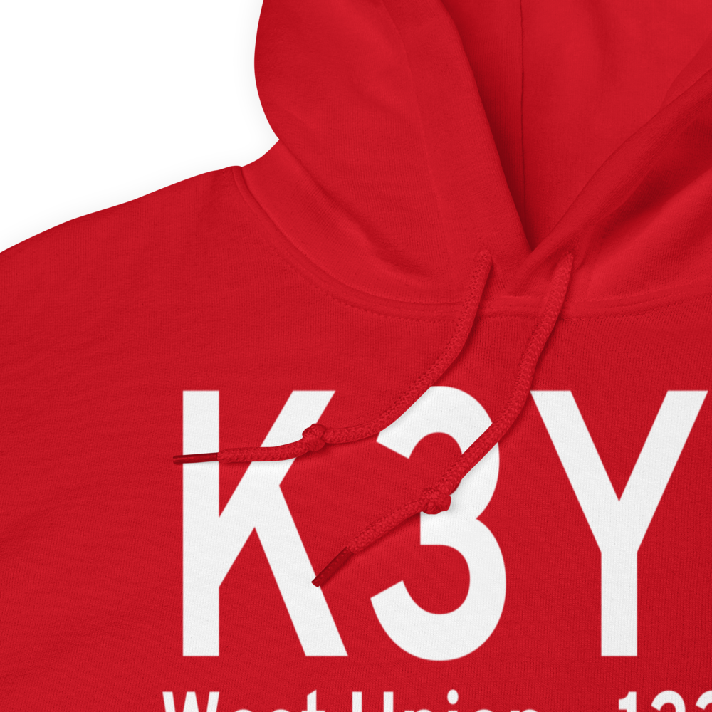 George L Scott Municipal Airport (K3Y2) ICAO Hoodie Sweatshirt 