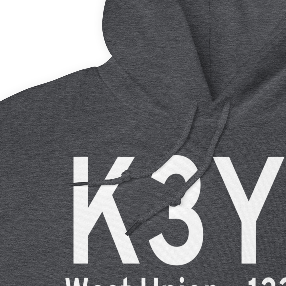 George L Scott Municipal Airport (K3Y2) ICAO Hoodie Sweatshirt 