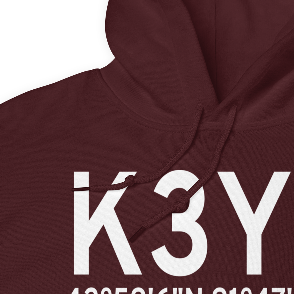 George L Scott Municipal Airport (K3Y2) ICAO Hoodie Sweatshirt 
