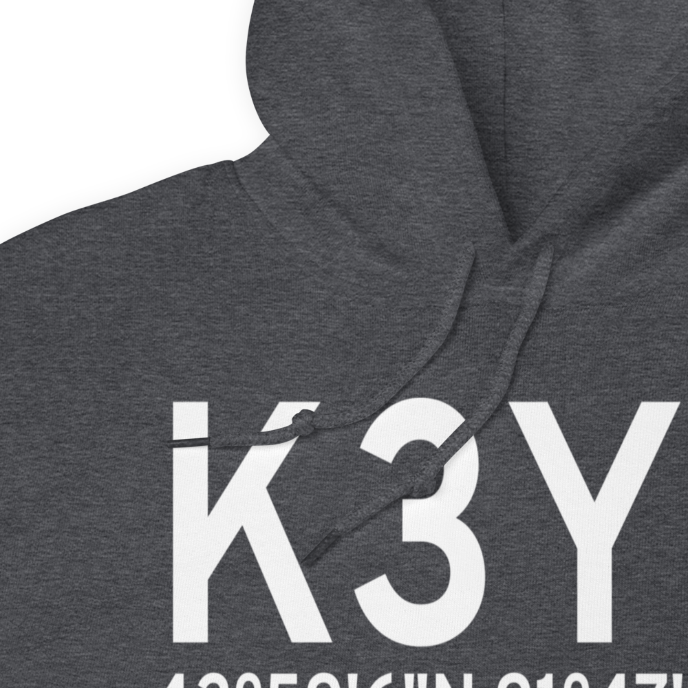 George L Scott Municipal Airport (K3Y2) ICAO Hoodie Sweatshirt 