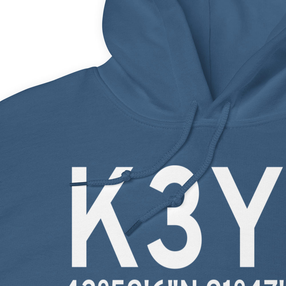 George L Scott Municipal Airport (K3Y2) ICAO Hoodie Sweatshirt 