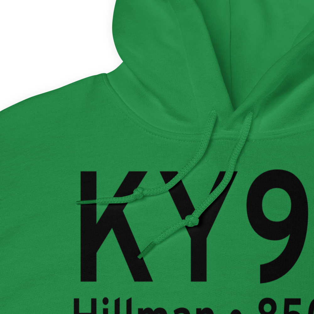Hillman Airport (KY95) ICAO Hoodie Sweatshirt 