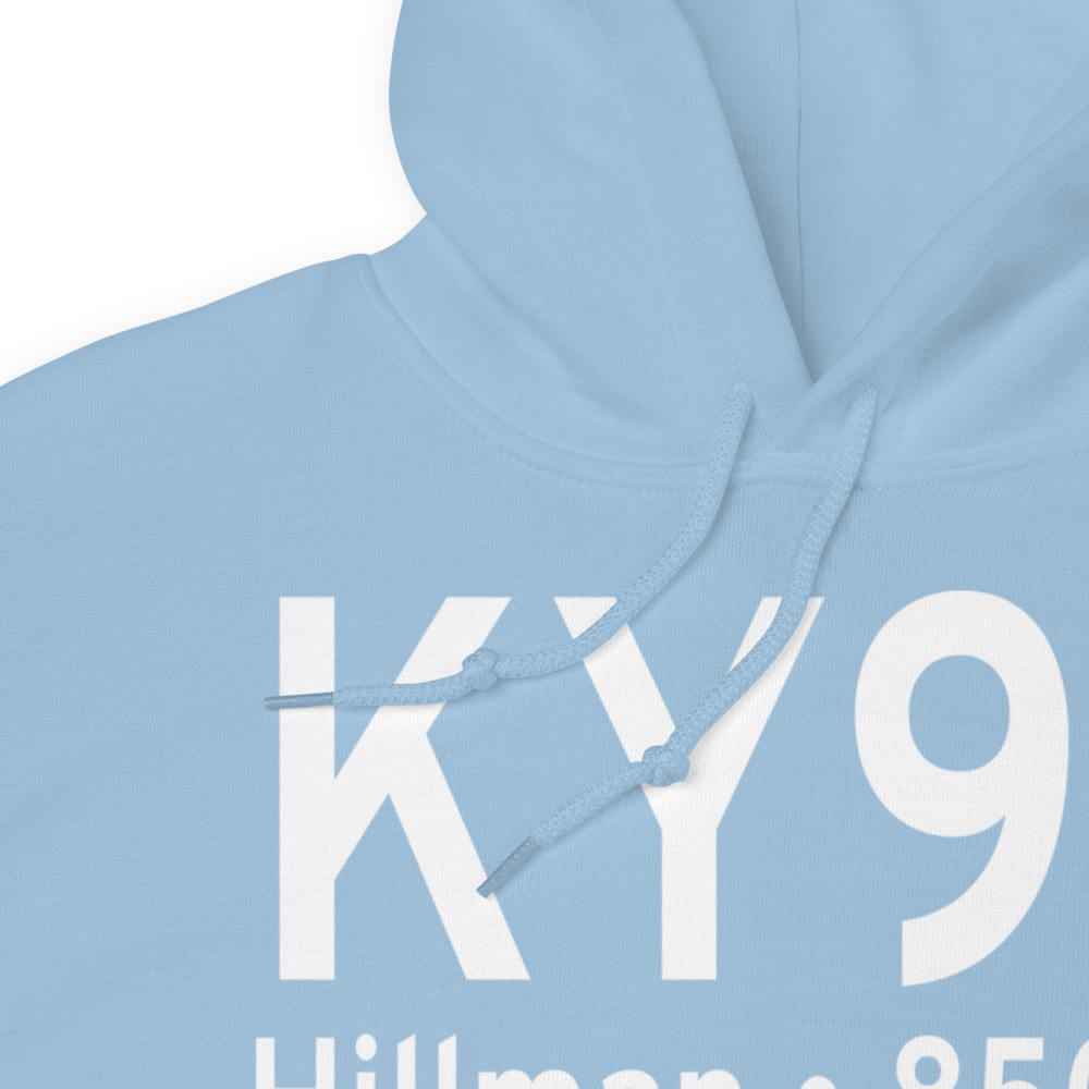Hillman Airport (KY95) ICAO Hoodie Sweatshirt 