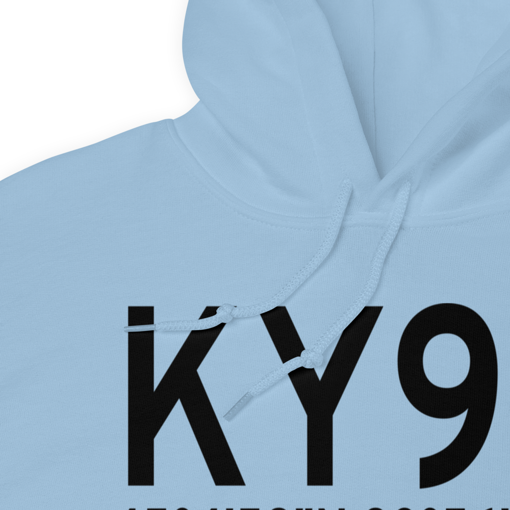 Hillman Airport (KY95) ICAO Hoodie Sweatshirt 