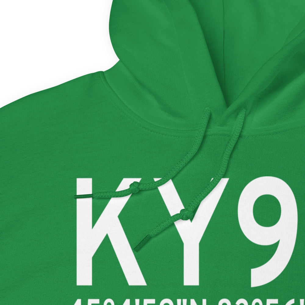 Hillman Airport (KY95) ICAO Hoodie Sweatshirt 