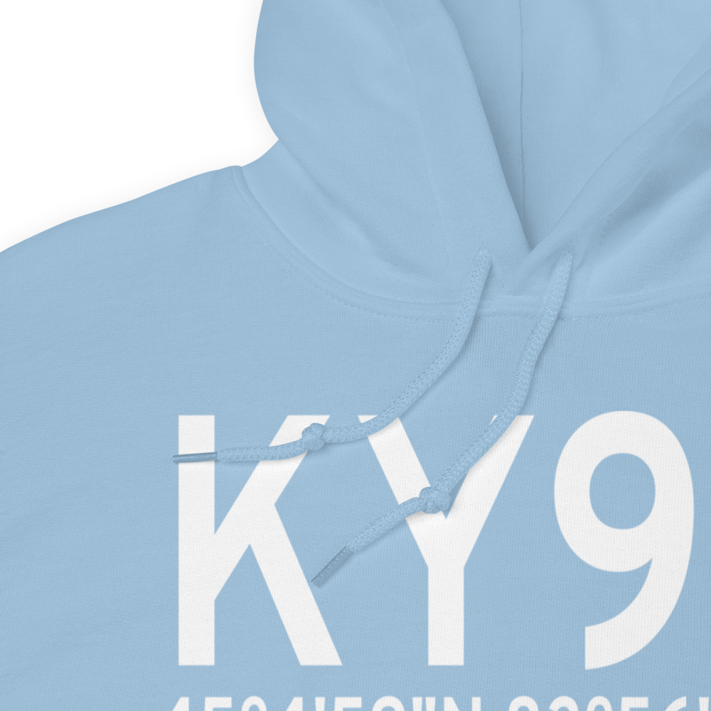 Hillman Airport (KY95) ICAO Hoodie Sweatshirt 