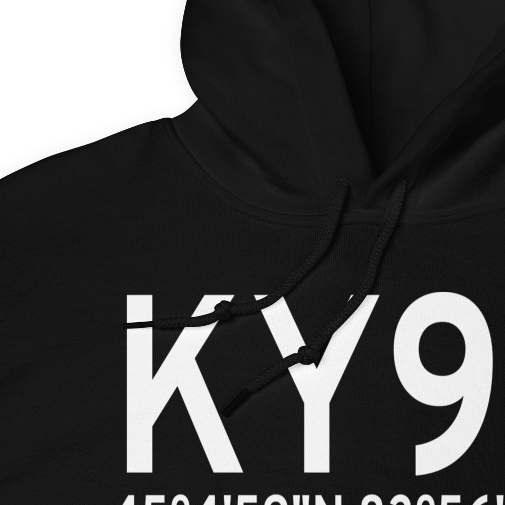Hillman Airport (KY95) ICAO Hoodie Sweatshirt 
