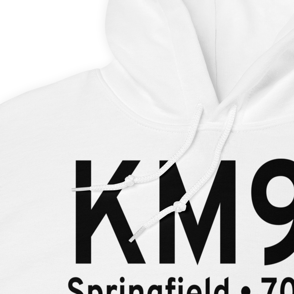 Springfield Robertson County Airport (KM91) ICAO Hoodie Sweatshirt 