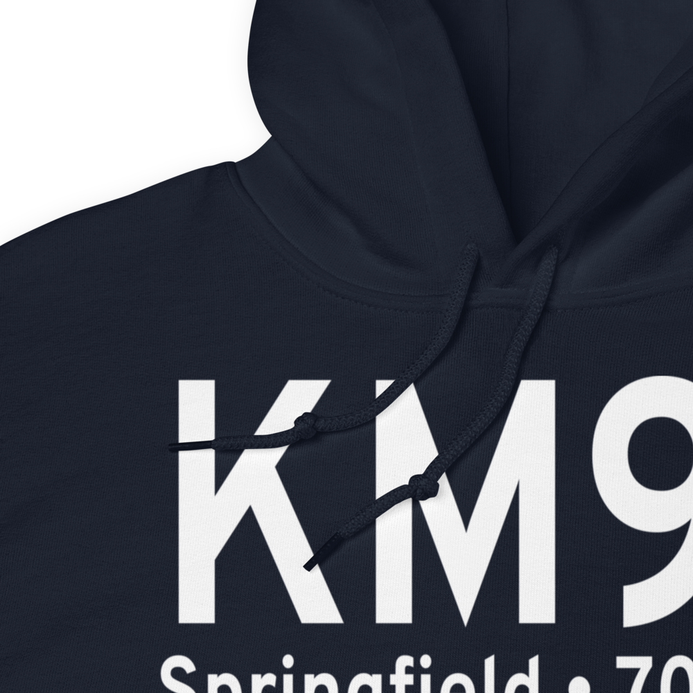 Springfield Robertson County Airport (KM91) ICAO Hoodie Sweatshirt 