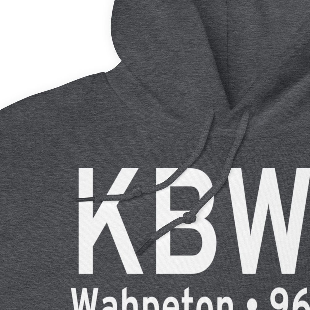 Harry Stern Airport (KBWP) ICAO Hoodie Sweatshirt 