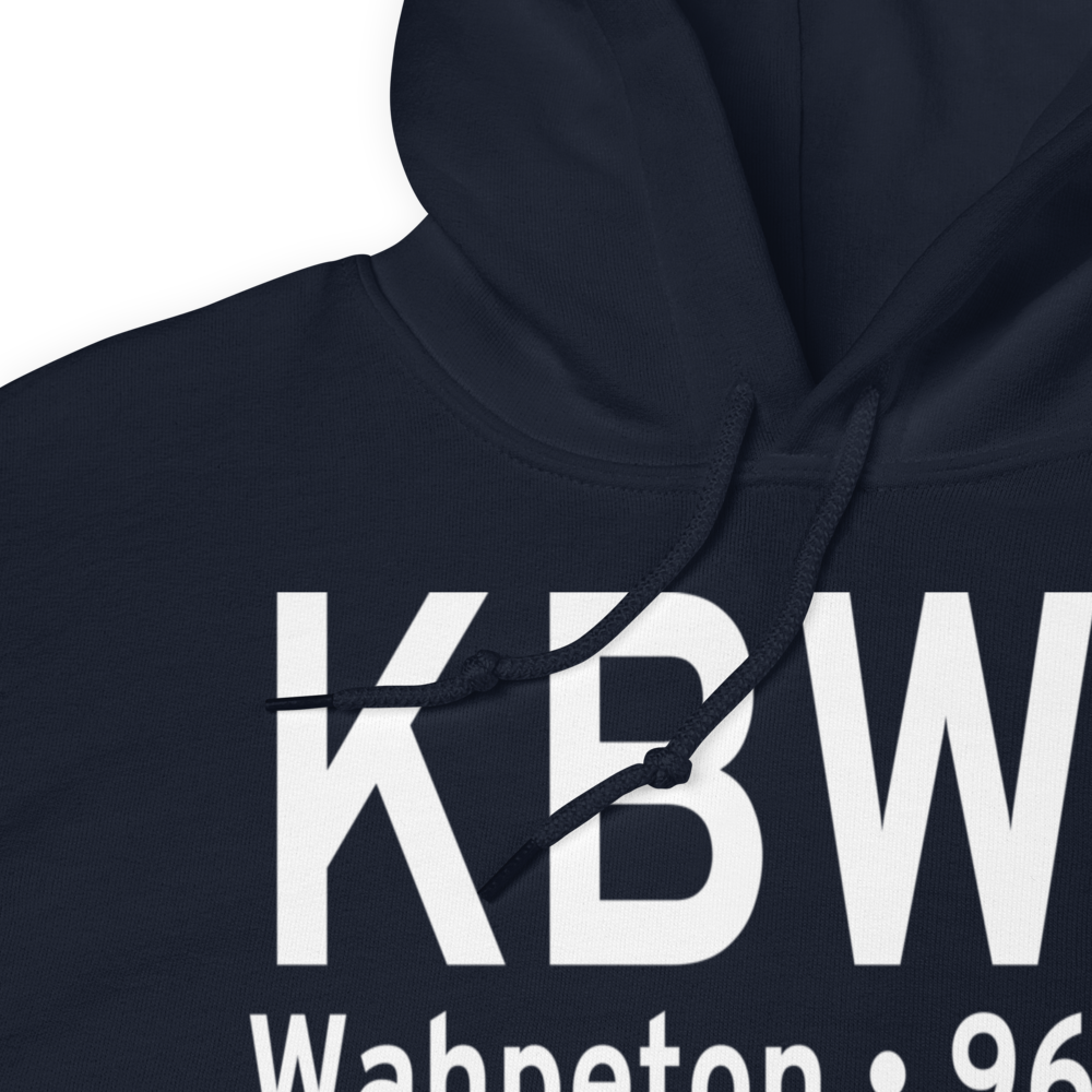 Harry Stern Airport (KBWP) ICAO Hoodie Sweatshirt 