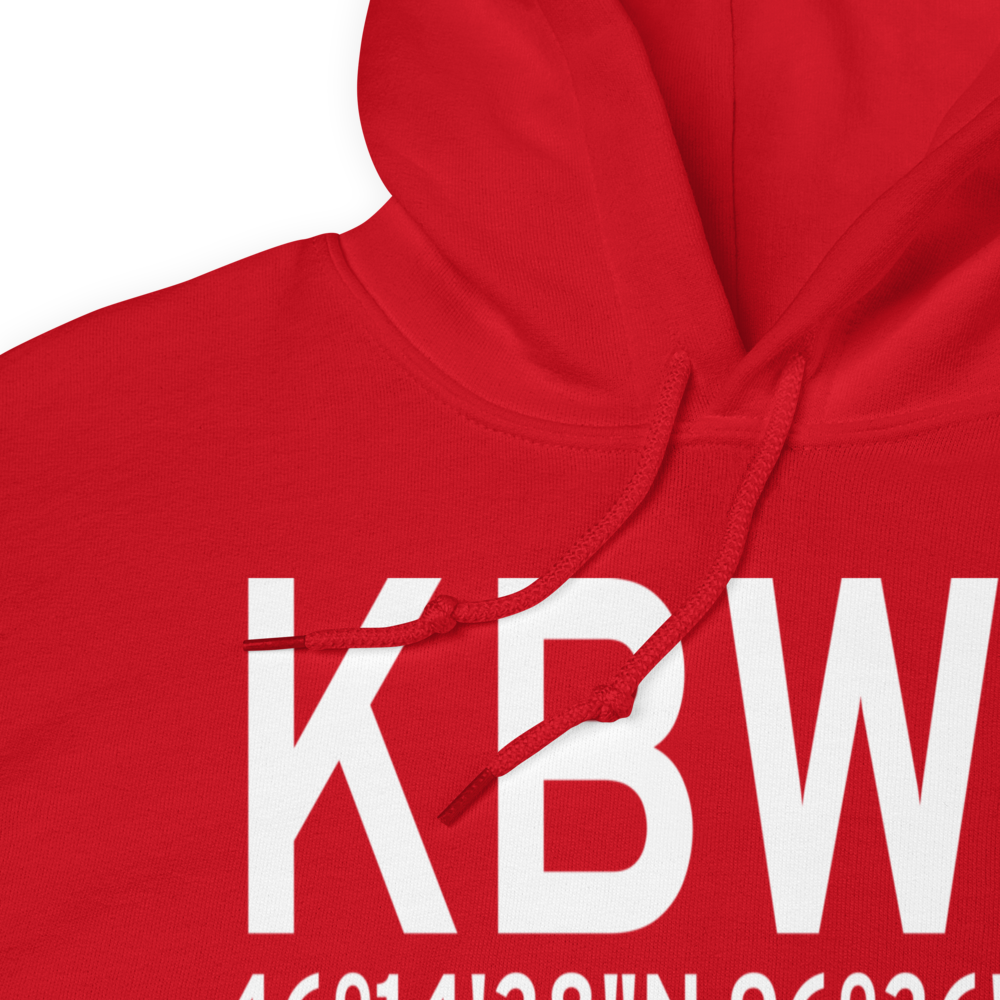 Harry Stern Airport (KBWP) ICAO Hoodie Sweatshirt 