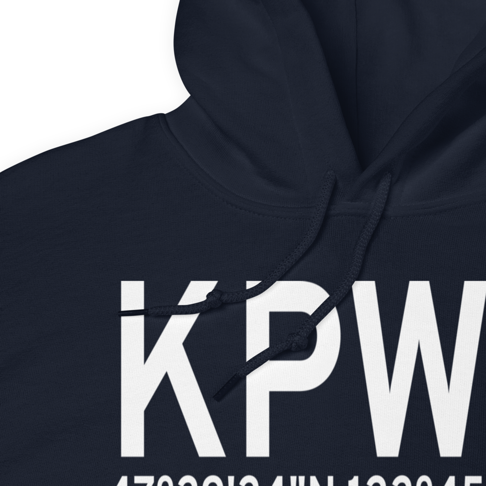 Bremerton National Airport (KPWT) ICAO Hoodie Sweatshirt 