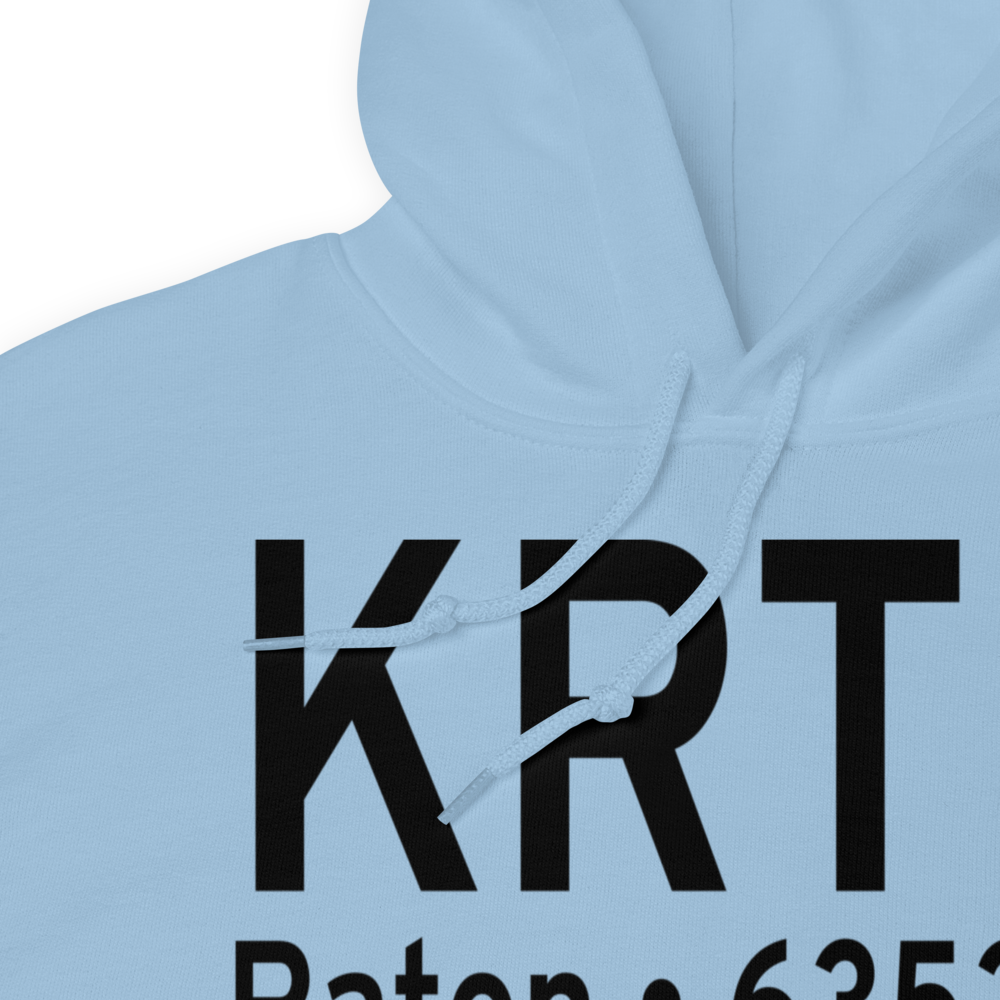 Raton Municipal-Crews Field (KRTN) ICAO Hoodie Sweatshirt 