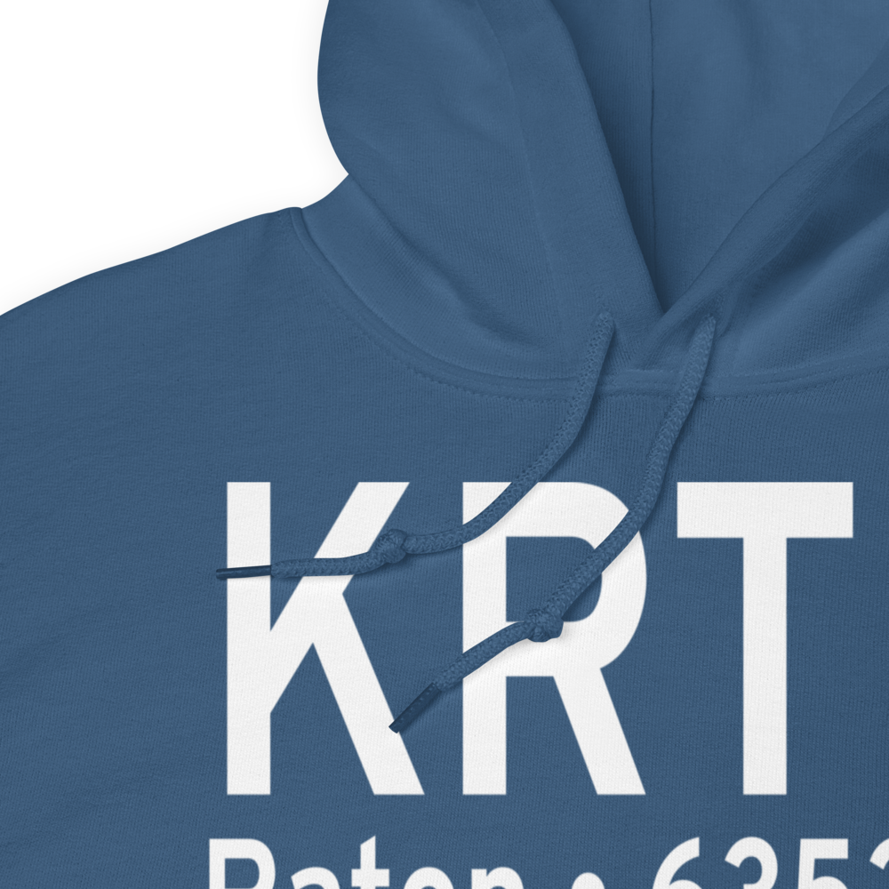 Raton Municipal-Crews Field (KRTN) ICAO Hoodie Sweatshirt 