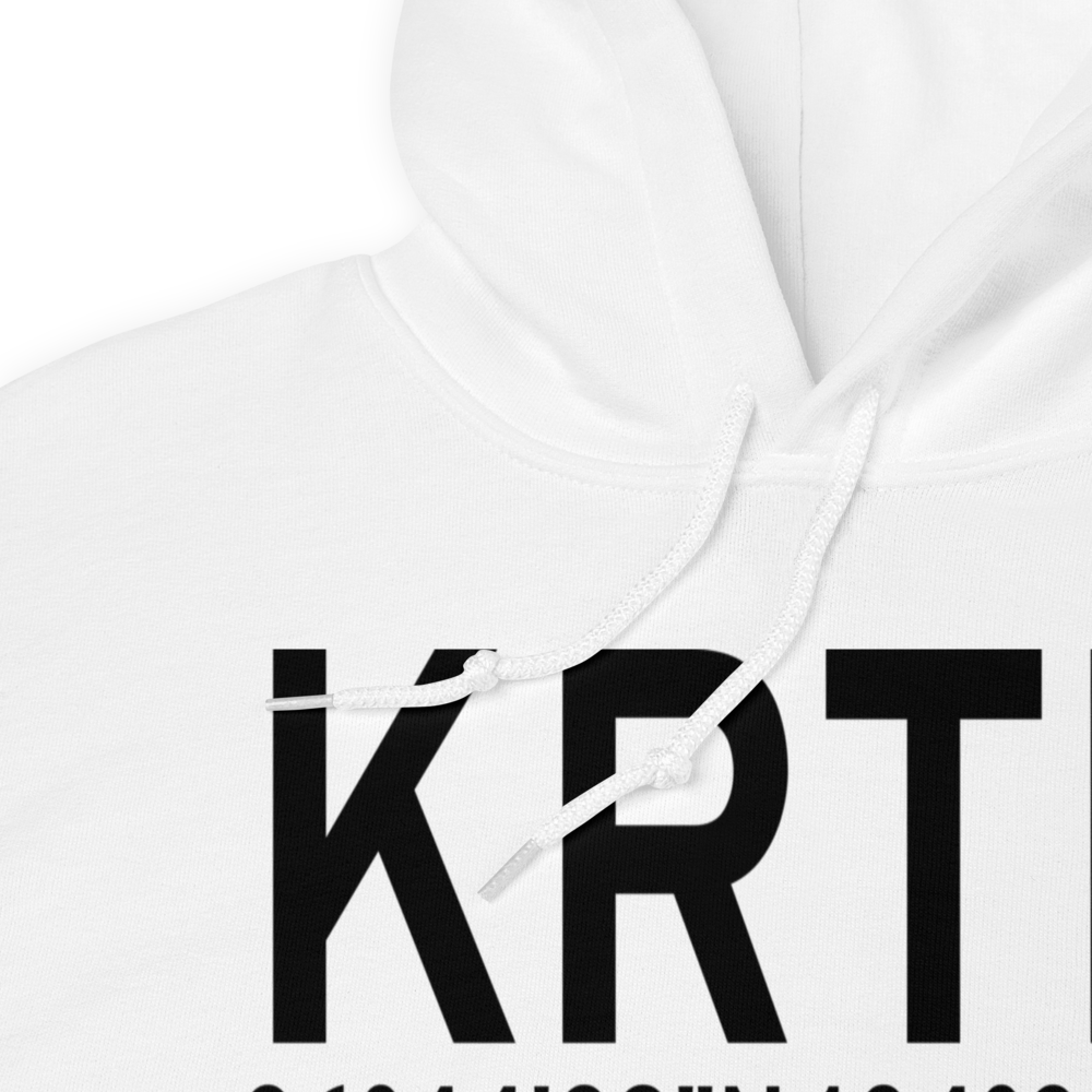 Raton Municipal-Crews Field (KRTN) ICAO Hoodie Sweatshirt 