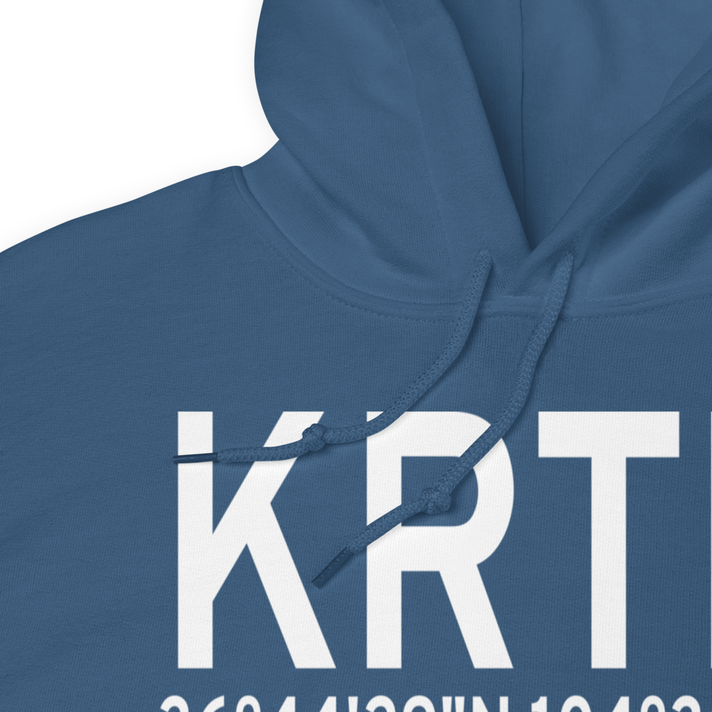 Raton Municipal-Crews Field (KRTN) ICAO Hoodie Sweatshirt 