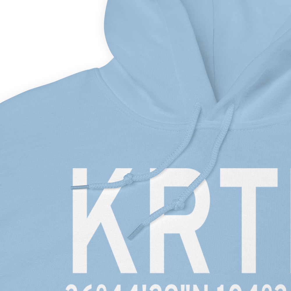 Raton Municipal-Crews Field (KRTN) ICAO Hoodie Sweatshirt 