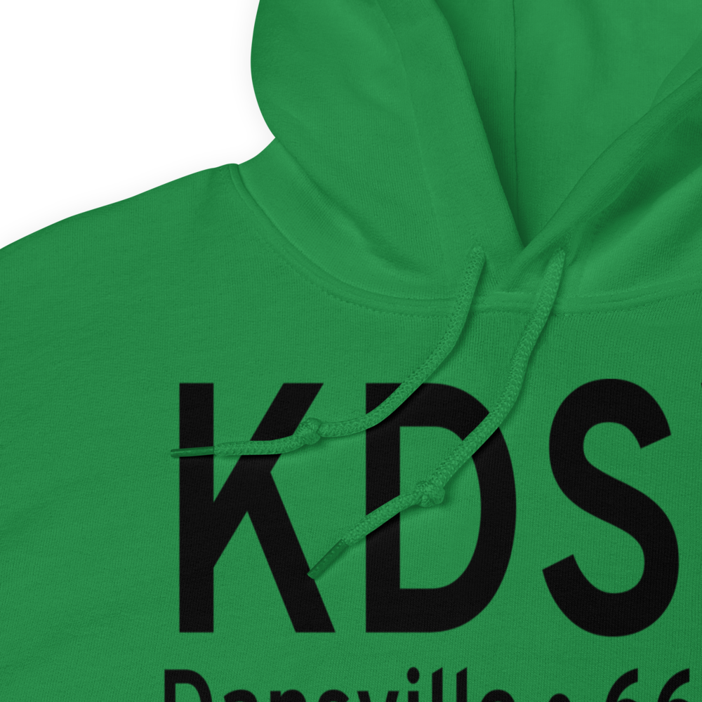 Dansville Municipal Airport (KDSV) ICAO Hoodie Sweatshirt 