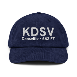 Dansville Municipal Airport (KDSV) ICAO Hat