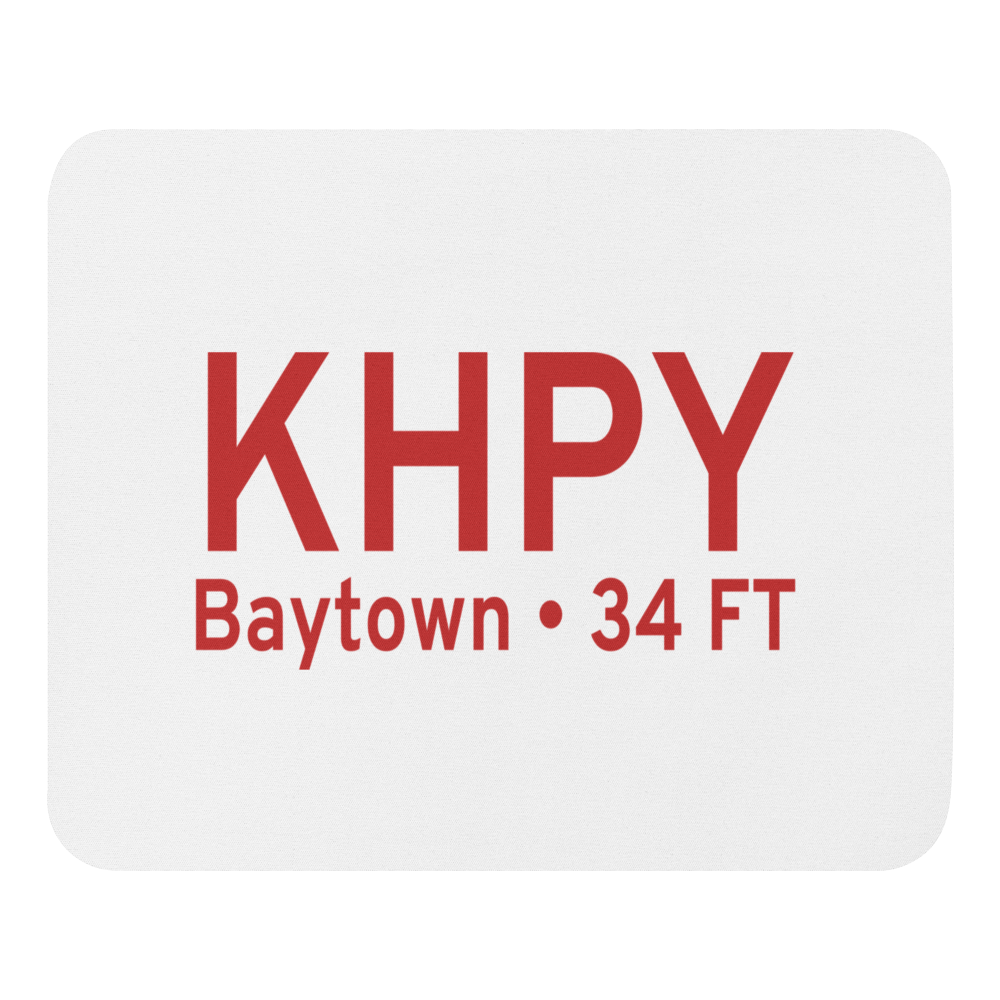 Baytown Airport (KHPY) ICAO  Mouse Pad 