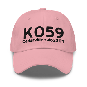 Cedarville Airport (KO59) ICAO Hat