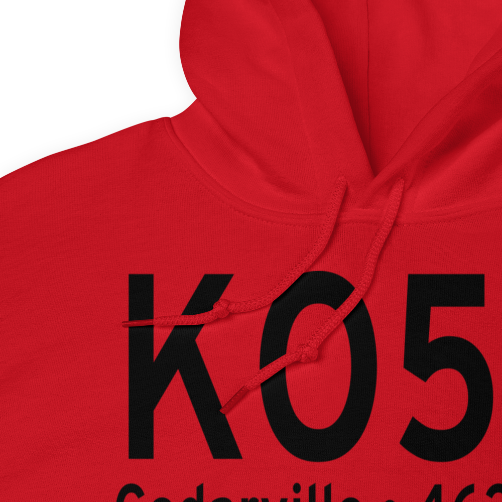 Cedarville Airport (KO59) ICAO Hoodie Sweatshirt 