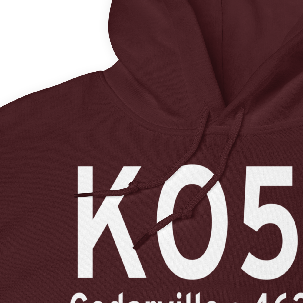 Cedarville Airport (KO59) ICAO Hoodie Sweatshirt 