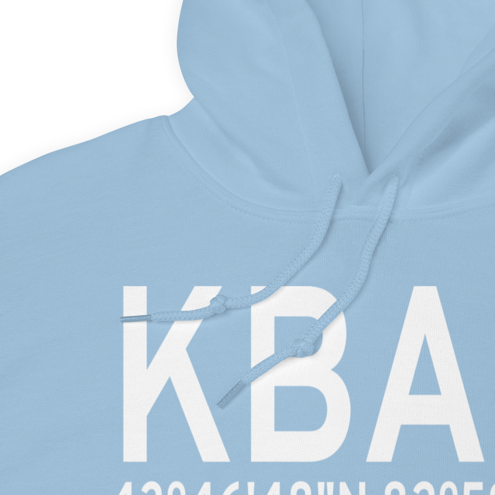 Huron County Memorial Airport (KBAX) ICAO Hoodie Sweatshirt 