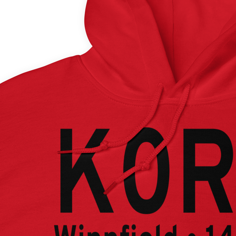 David G Joyce Airport (K0R5) ICAO Hoodie Sweatshirt 