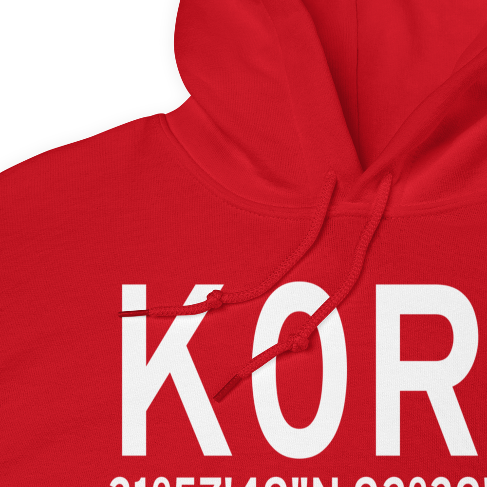 David G Joyce Airport (K0R5) ICAO Hoodie Sweatshirt 
