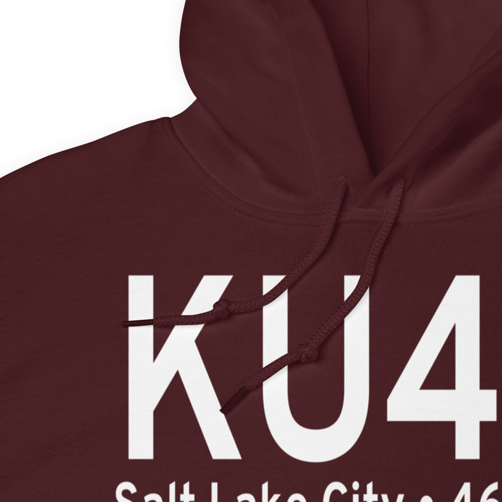 South Valley Regional Airport (KU42) ICAO Hoodie Sweatshirt 