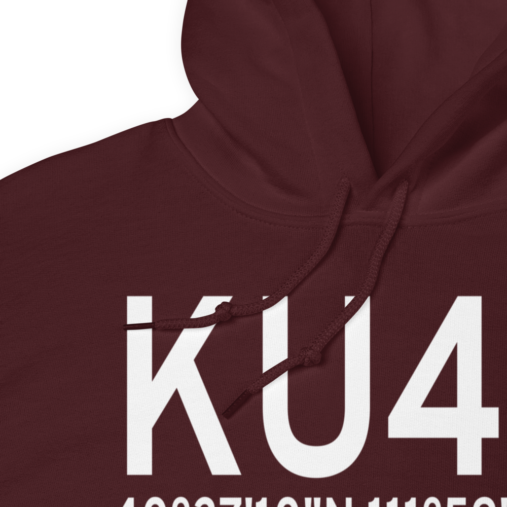South Valley Regional Airport (KU42) ICAO Hoodie Sweatshirt 
