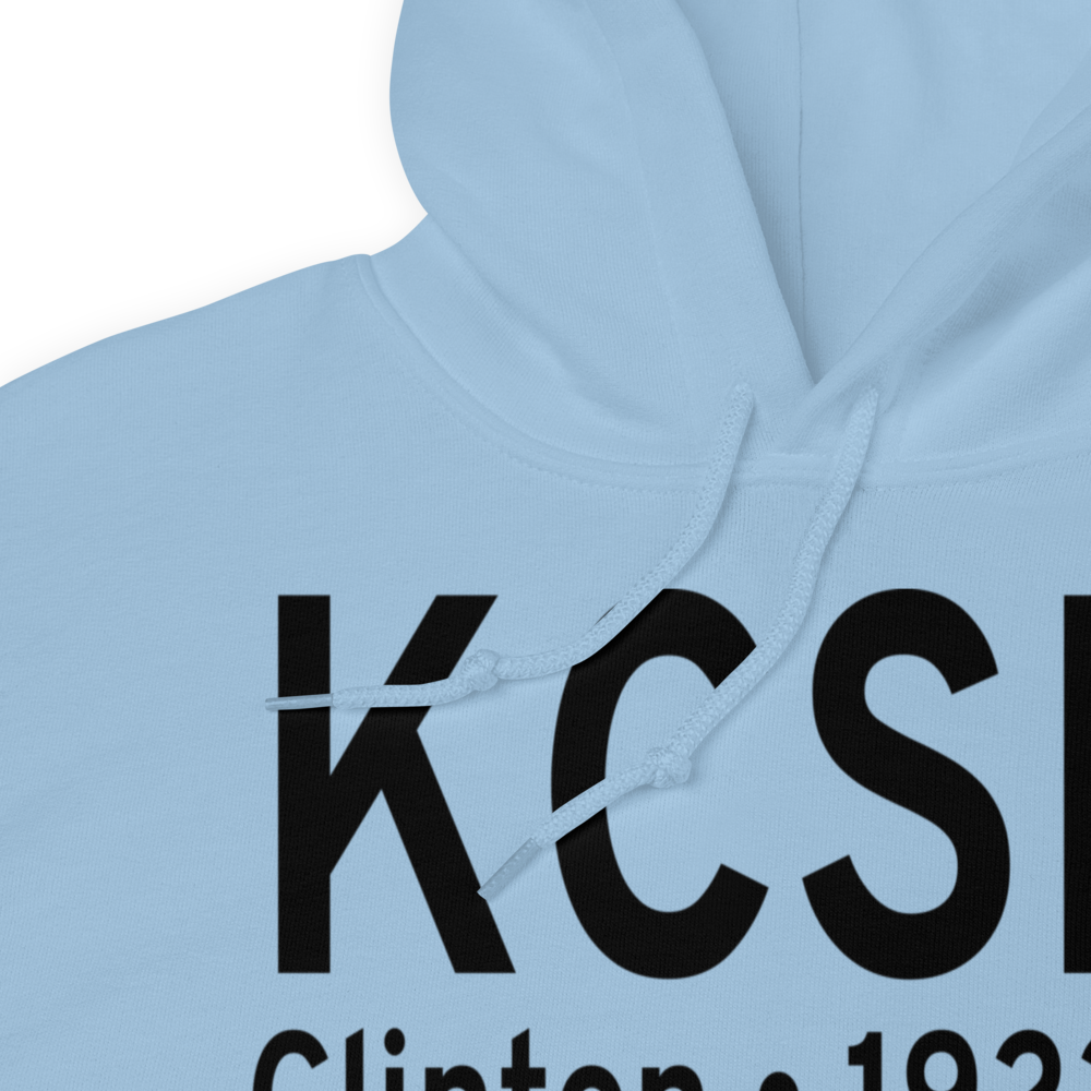 Clinton Sherman Airport (KCSM) ICAO Hoodie Sweatshirt 