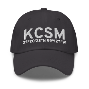 Clinton Sherman Airport (KCSM) ICAO Hat