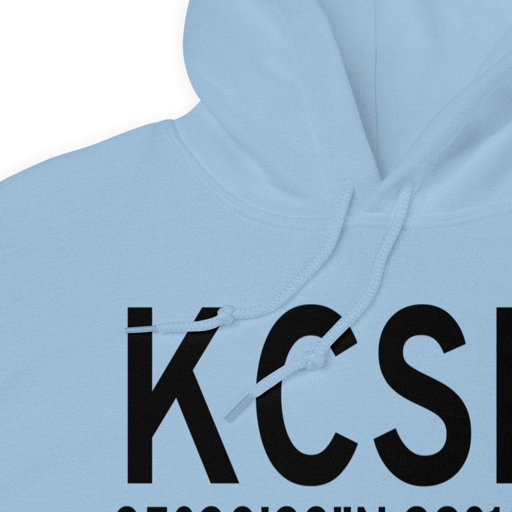 Clinton Sherman Airport (KCSM) ICAO Hoodie Sweatshirt 