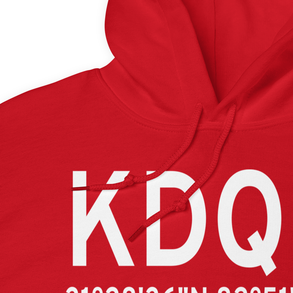 Douglas Municipal Airport (KDQH) ICAO Hoodie Sweatshirt 