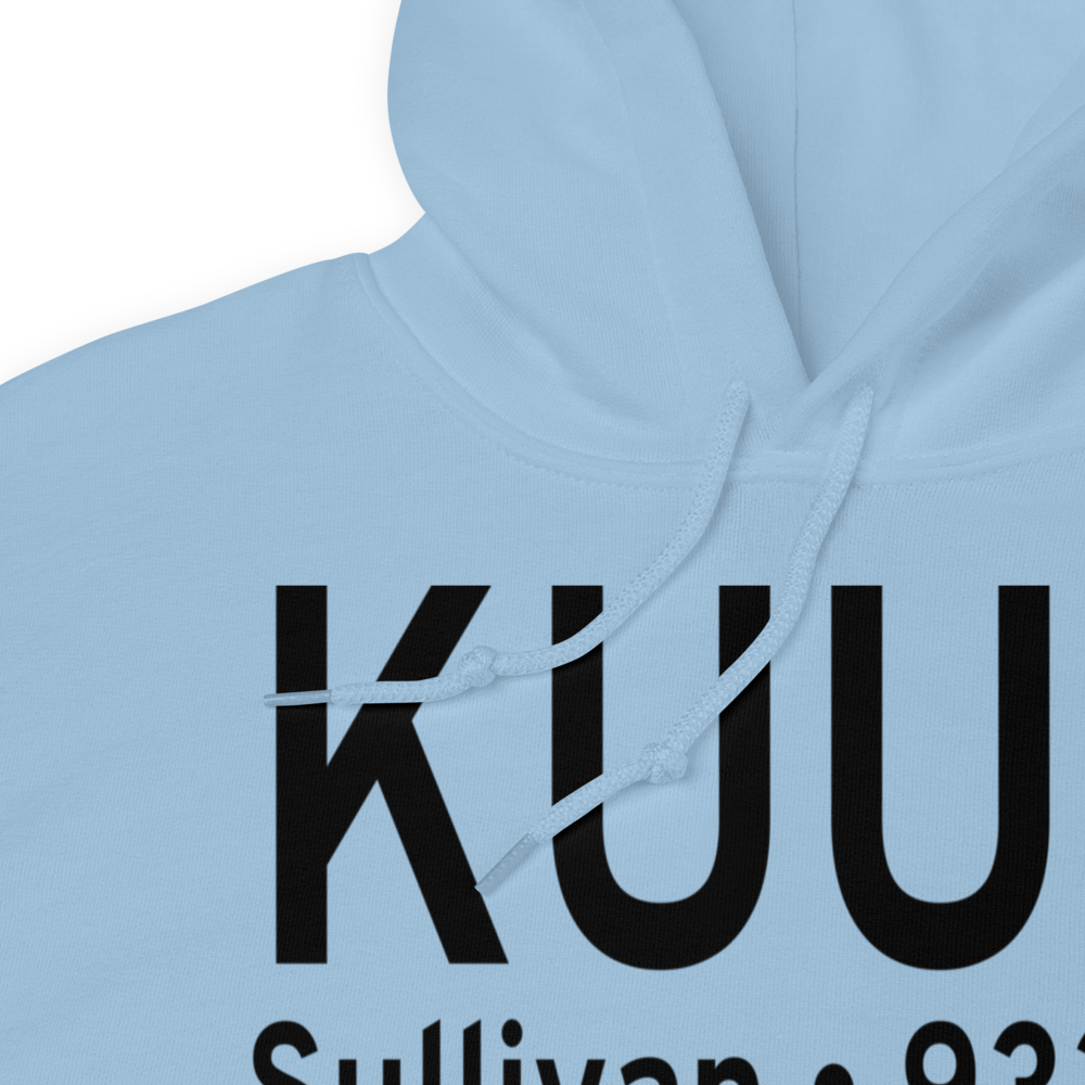 Sullivan Regional Airport (KUUV) ICAO Hoodie Sweatshirt 