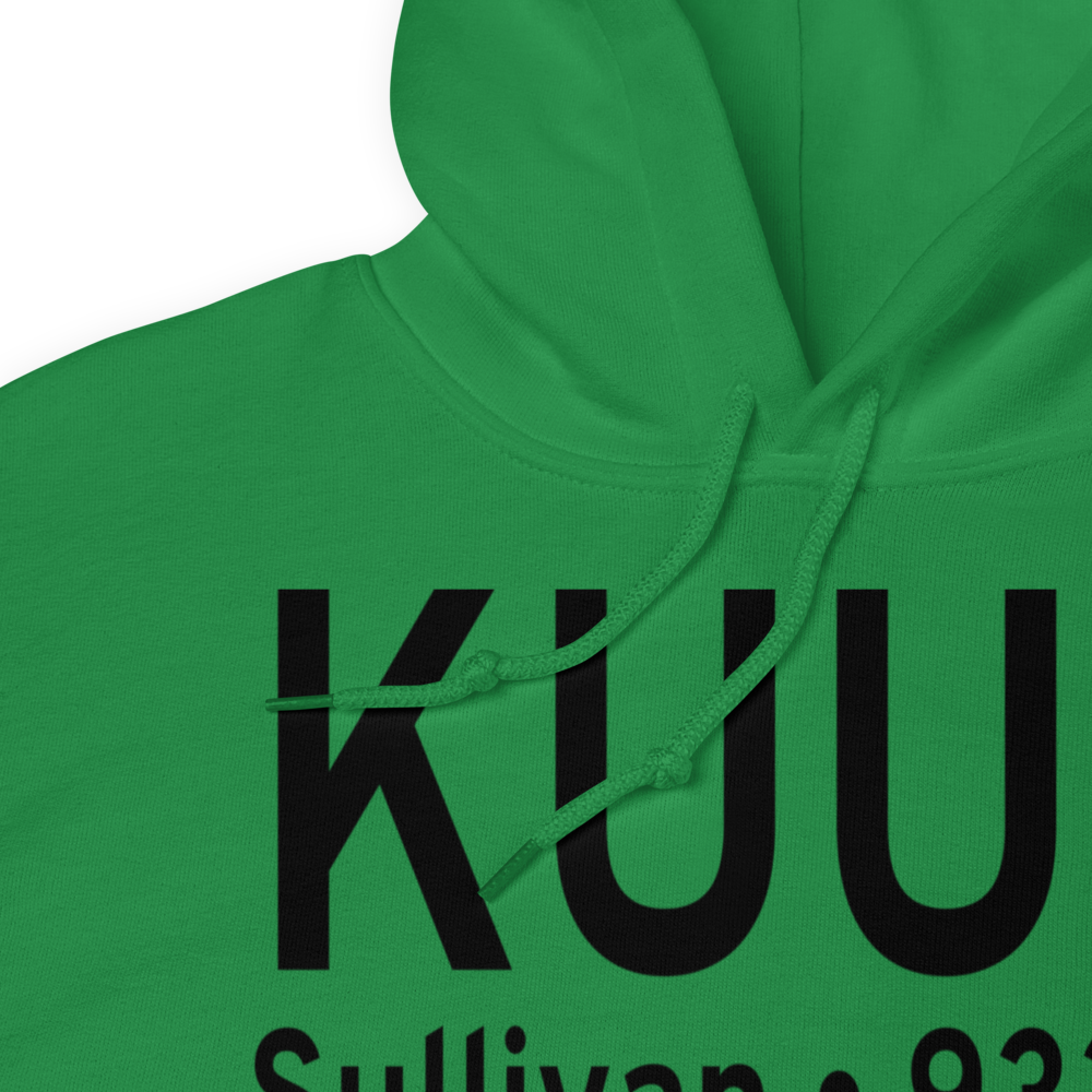 Sullivan Regional Airport (KUUV) ICAO Hoodie Sweatshirt 