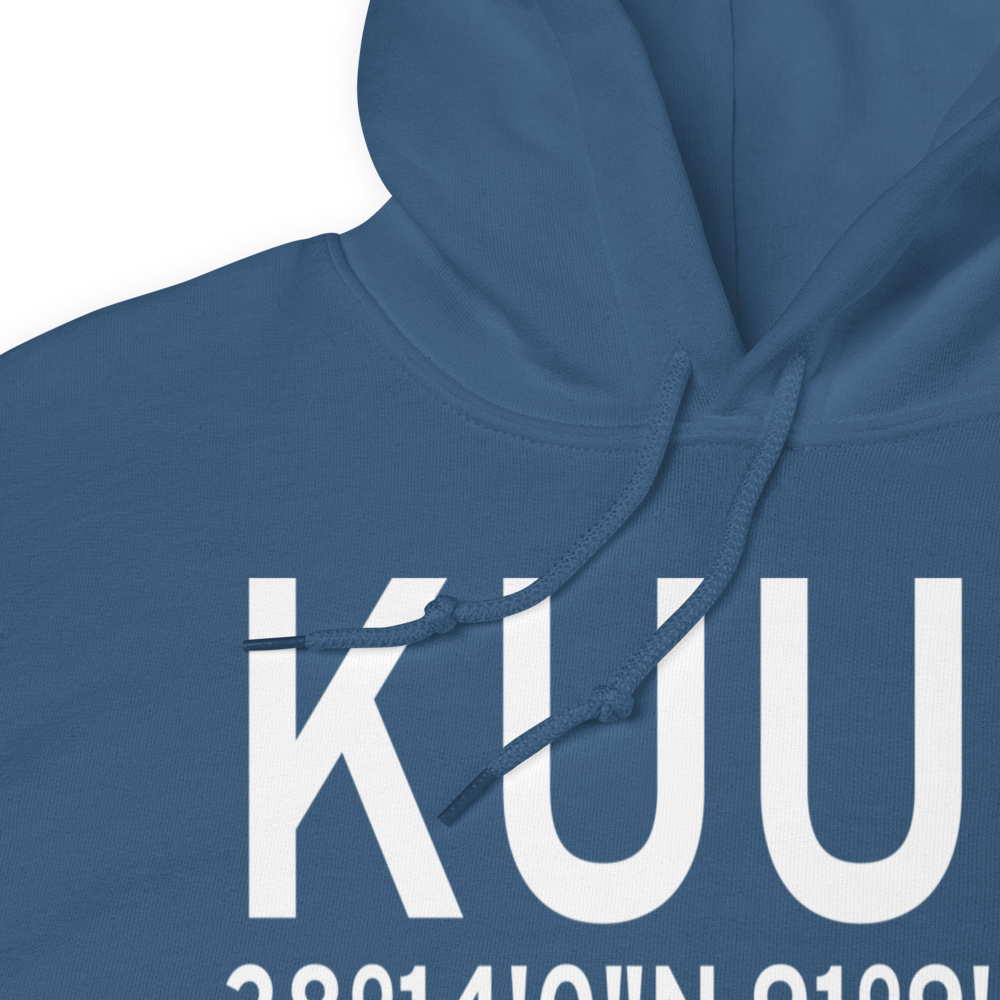 Sullivan Regional Airport (KUUV) ICAO Hoodie Sweatshirt 