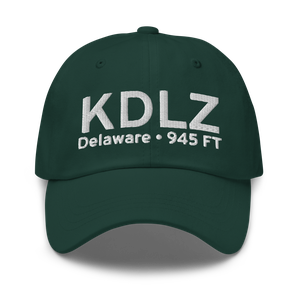 Delaware Municipal Airport (KDLZ) ICAO Hat