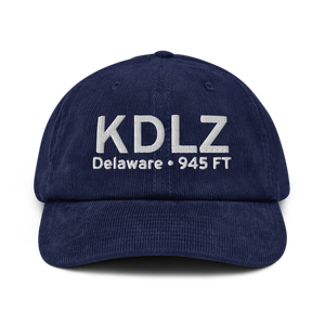 Delaware Municipal Airport (KDLZ) ICAO Hat