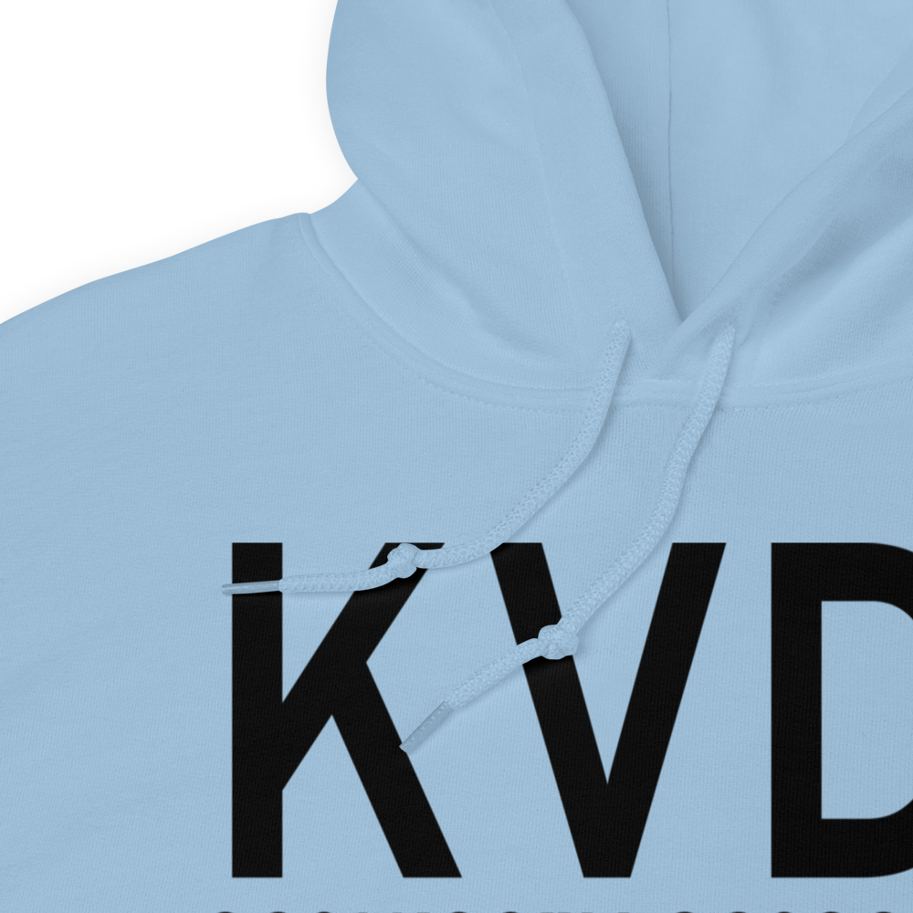 Vidalia Regional Airport (KVDI) ICAO Hoodie Sweatshirt 