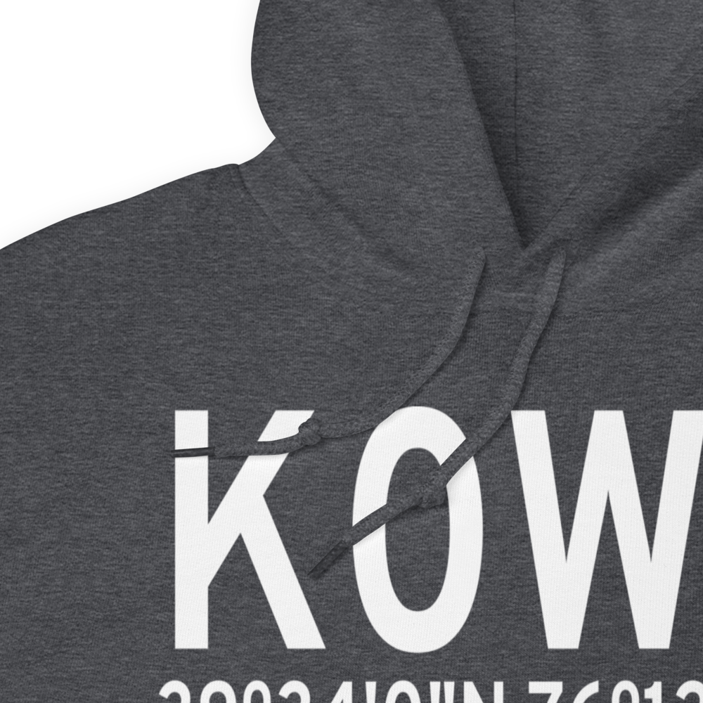 Harford County Airport (K0W3) ICAO Hoodie Sweatshirt 